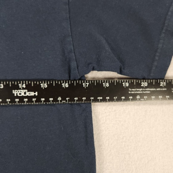 DC Skate T Shirt Mens Small Navy Blue Short Sleeve Y2K Style - Picture 5 of 6